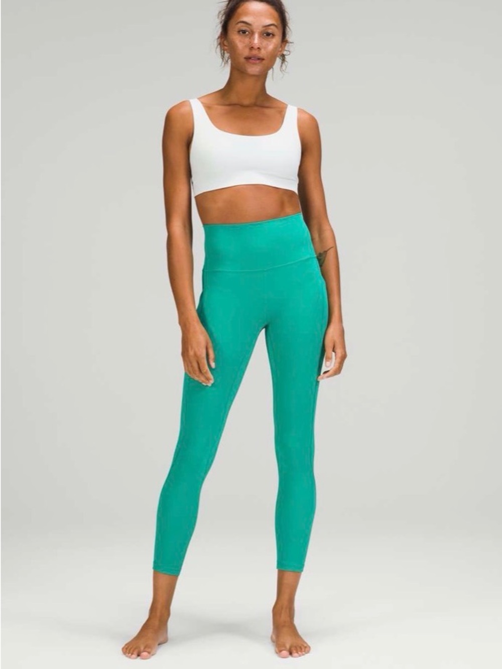 lululemon Align High-Rise Pant with Pockets 25" Maldives Green Size 10